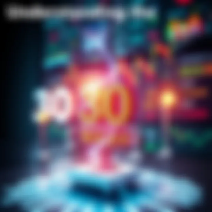 A visual representation of the 30-Day Wash Rule with financial charts and tax symbols