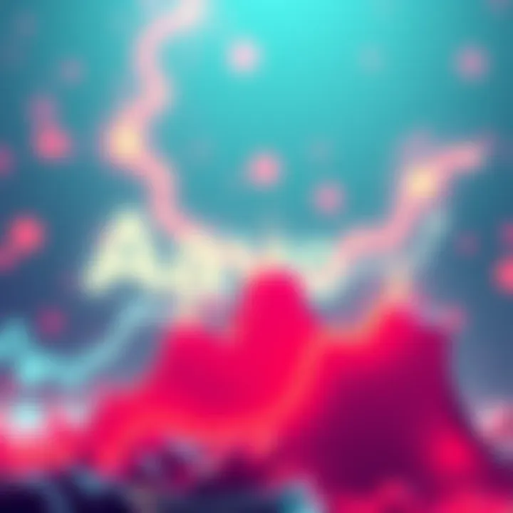 Aave Lending Protocol Success Aave logo with a graph showing growth in active loans