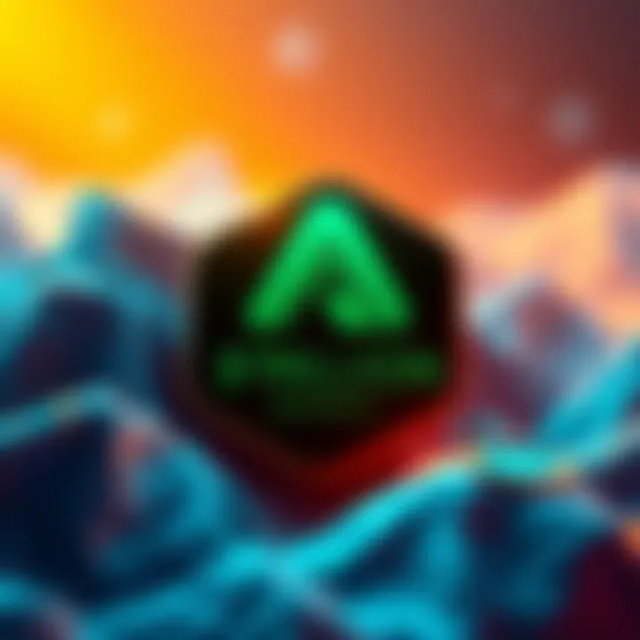 Aave Reaches $3 Trillion in Deposits Aave logo with a graphic showing $3 trillion in cumulative deposits, symbolizing growth in decentralized finance.