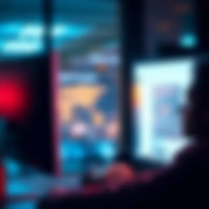 A person looking frustrated while staring at a computer screen, showing signs of account verification issues.