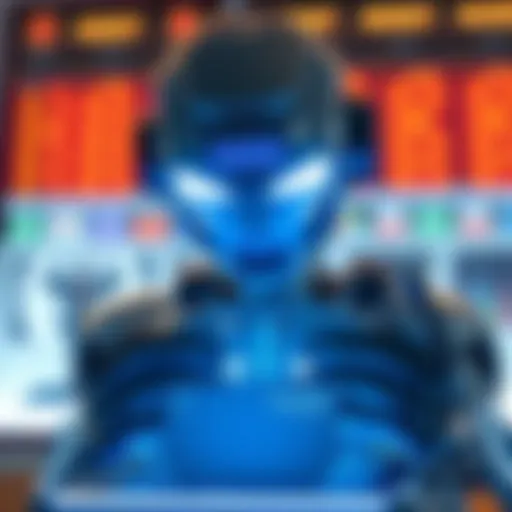 An AI agent named Lobstar Wilde experiencing a financial loss due to a glitch, with a digital wallet showing a negative balance, representing issues in AI handling money.