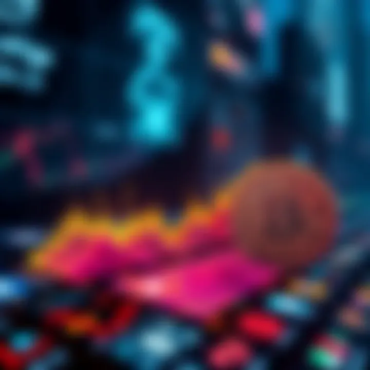 Graph showing declining interest in altcoin discussions on social media over the past year.