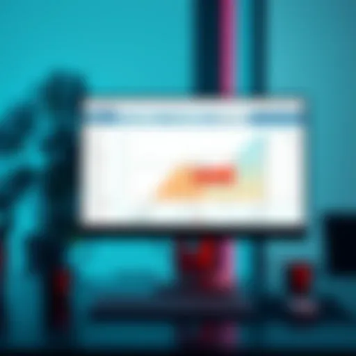 A computer screen displaying analytics dashboard with the Swap pane highlighted and a cursor pointing at settings to disable it.