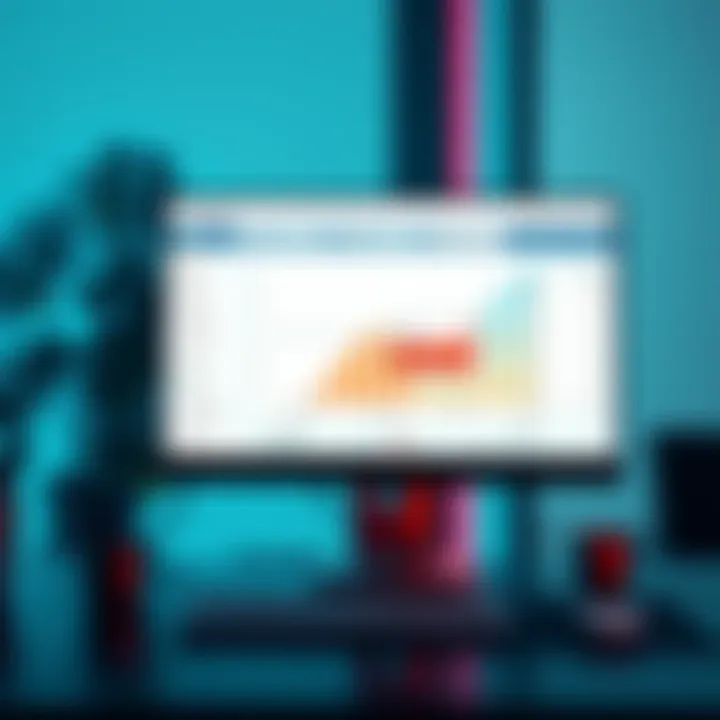 A computer screen displaying analytics dashboard with the Swap pane highlighted and a cursor pointing at settings to disable it.