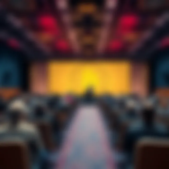 Andreas Antonopoulos giving a presentation about Bitcoin to an empty room at a conference in 2013