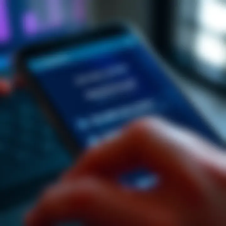 Close-up of an Android phone screen displaying the biometric authentication settings menu