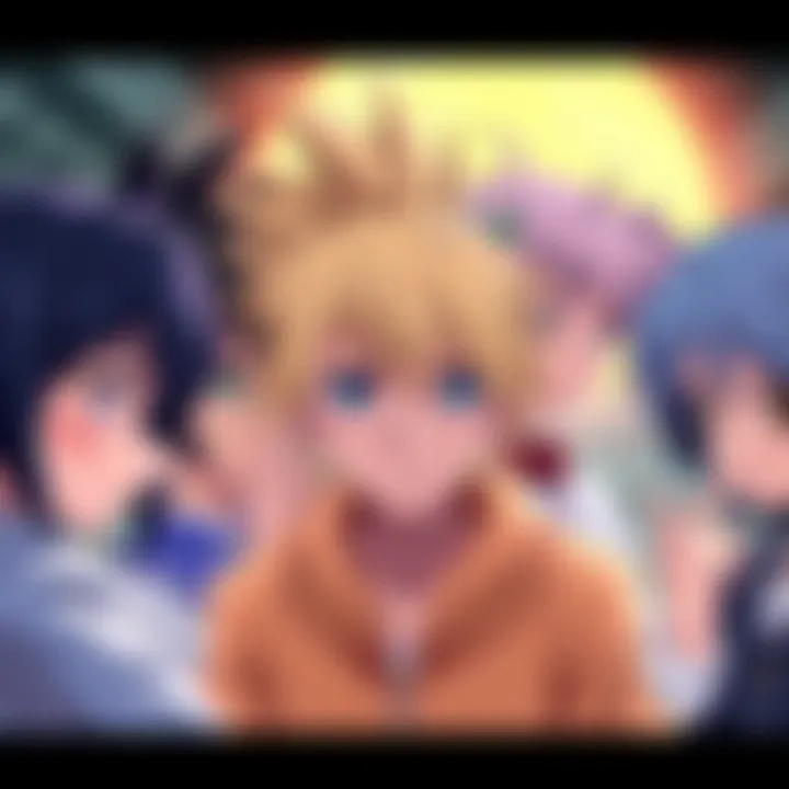 A group of anime characters representing different traits, with one character looking frustrated while others appear confused, symbolizing viewer criticism.