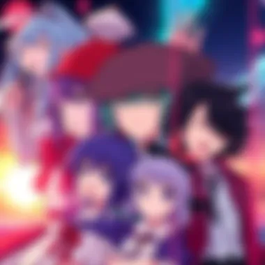 A colorful collage of popular anime characters from Frieren, Witch Hat Atelier, and Castlevania, showcasing their unique styles and engaging expressions.