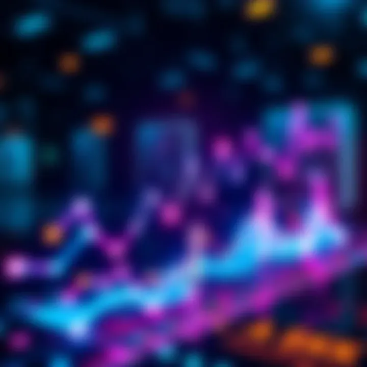 Graph showing a rise in Ankr RPC calls with digital connectivity symbols