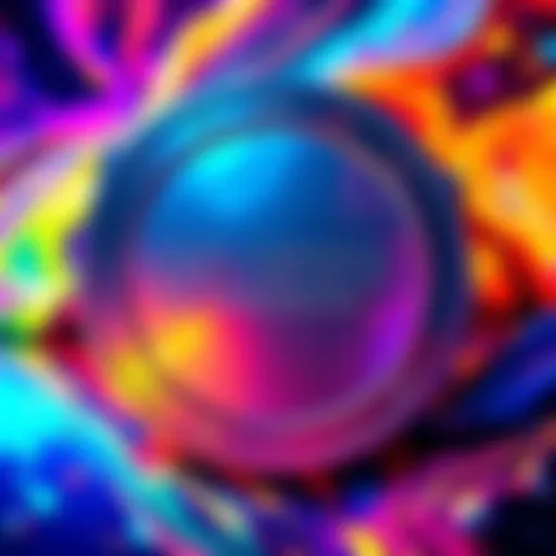Artistic Representation of Sleep Token A colorful and abstract piece showcasing the artistic style of @bunsrealcool, inspired by Sleep Token's unique vibe.