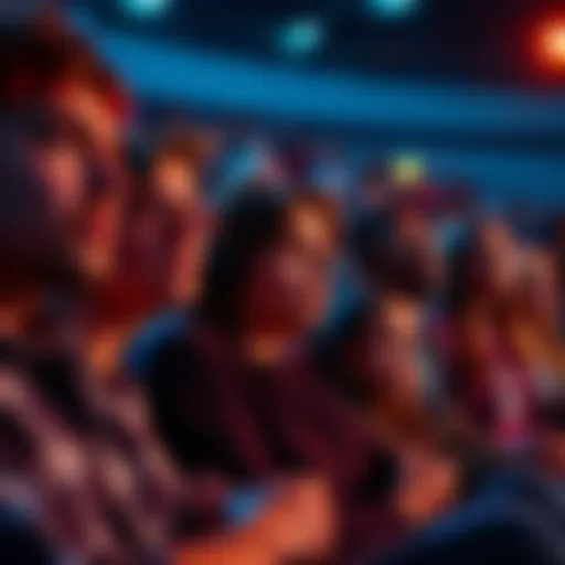 Fans expressing mixed feelings during the early access screening of Hope (2026), some looking confused while others appear intrigued.