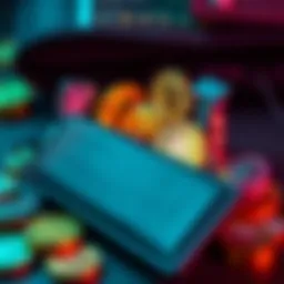 A wallet filled with various cryptocurrency coins, symbolizing investment options for beginners.