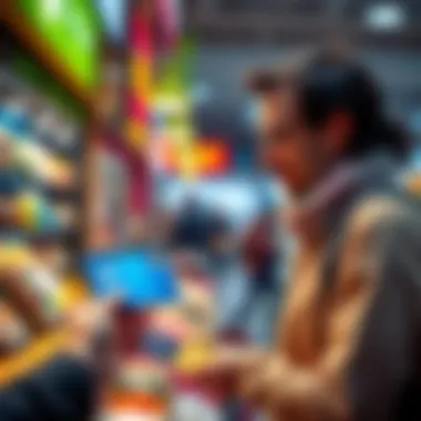 Best Crypto Cards 2026 A person using a crypto card to make a purchase at a store, showcasing Bitcoin transactions with ease.