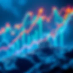Best Long-Term Crypto Investments A graphic showing rising cryptocurrency charts representing stable growth and investment potential.