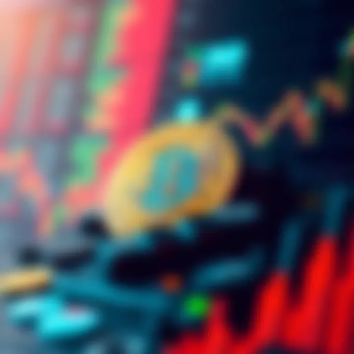 Bitcoin and AI Stocks Contrast A graphic showing Bitcoin's decline alongside a rise in AI stocks like Nvidia and Microsoft, illustrating the shift in investor interest.