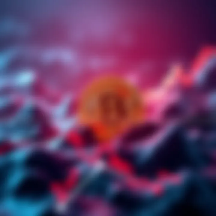 Bitcoin chart showing upward movement after breaking $75,000 resistance level, with positive trends indicated