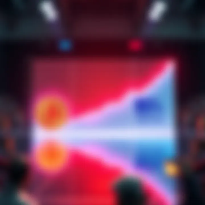 A graph showing Bitcoin's growth of 9.5% over five years, compared to a rising inflation rate, illustrating the gap that needs to be closed.