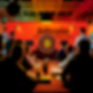 People sharing thoughts about Bitcoin in a digital forum