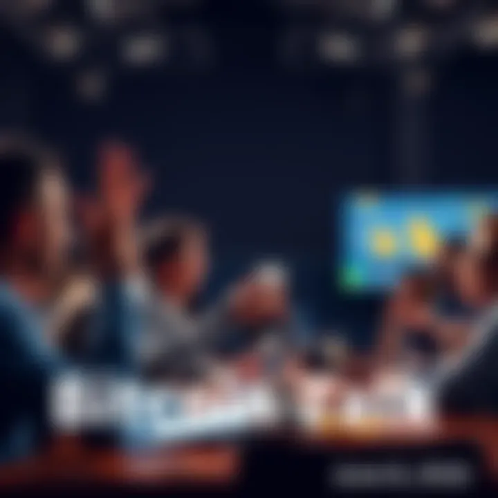 Bitcoin Discussion Thread People engaging in a lively discussion about Bitcoin in a forum