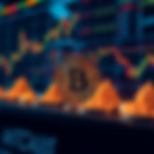 A graphic showing Bitcoin prices, highlighting 10.5 million BTC held at a loss compared to 9.8 million in profit.