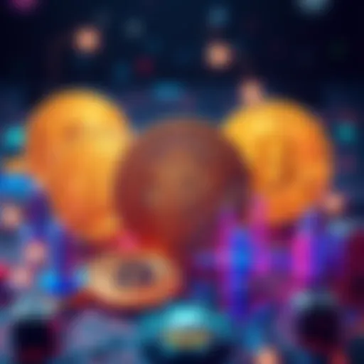 A visual representation of Bitcoin logos overshadowing symbols of AI and technology, symbolizing the diversion of resources