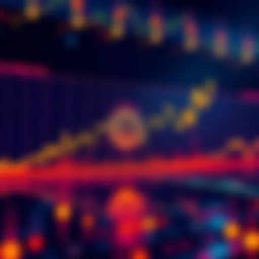 A line chart showing Bitcoin's price movements with fluctuations and a potential rise towards $70,000