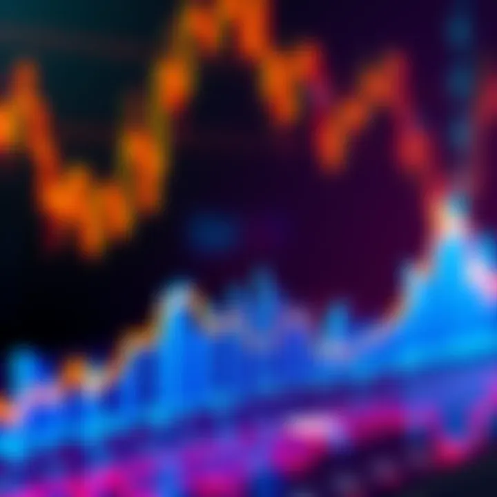 Bitcoin price graph showing a dip A graph illustrating Bitcoin's recent price drop with a downward trend line