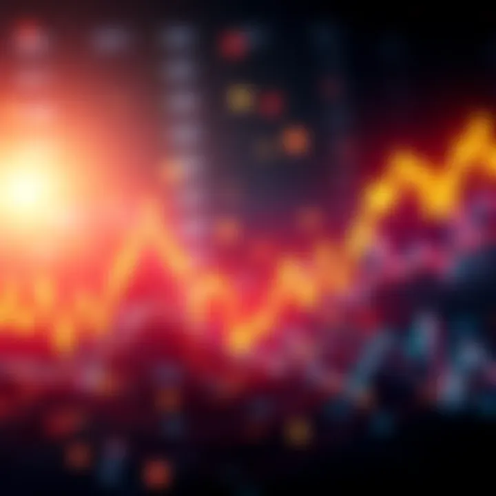 A chart showing Bitcoin's price sharply declining, indicating a significant drop in value.