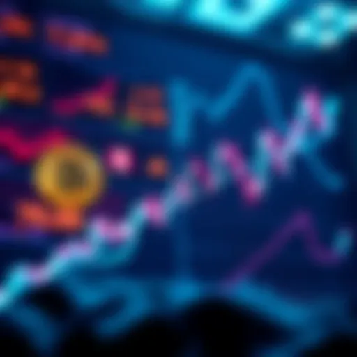 Bitcoin Price Drop Graph showing Bitcoin prices going down with investors watching closely