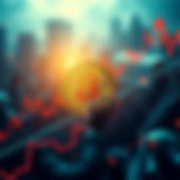 Graph showing Bitcoin's price climbing to $77,000 with skeptics in the background