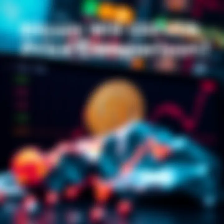 A graphic showing Bitcoin price trends alongside silver price trends, suggesting a potential correlation.