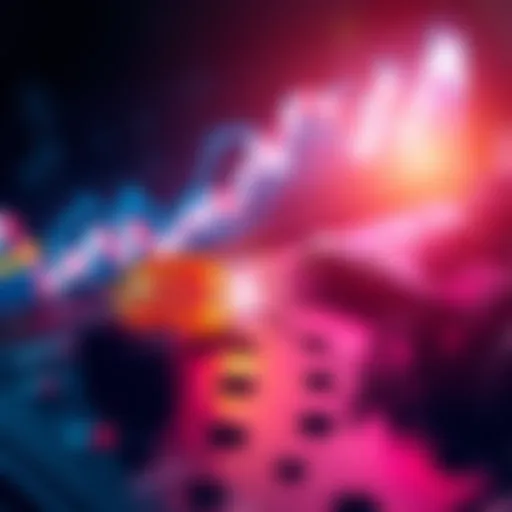 Bitcoin prices rising sharply on a chart after recent news.