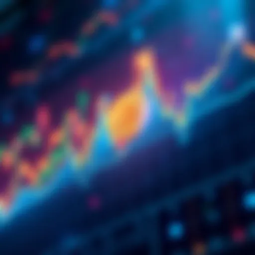 A graph showing Bitcoin's recent price trends with dips and potential rebounds, indicating possible effects on HBAR and other altcoins.