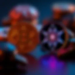 A visual representation showing the Bitcoin and Cardano logos side by side, symbolizing the potential collaboration between traditional cryptocurrency and decentralized finance.