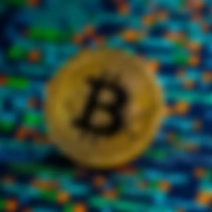 A graphic showing Bitcoin Cash logo with coding symbols representing CashScript advancements