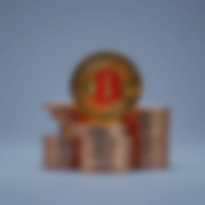 Bitcoin coins stacked with a question mark above, representing uncertainty in selling to institutions