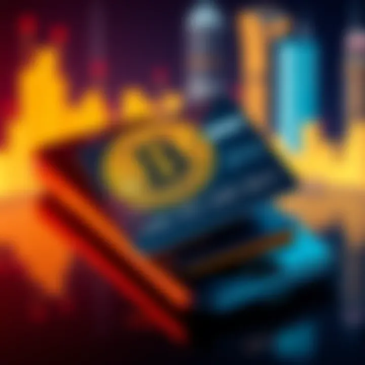 A Bitcoin Credit Card displayed with a digital wallet on a smartphone, symbolizing cryptocurrency in everyday spending.