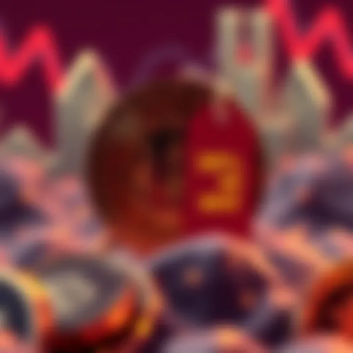 Bitcoin Discount A visual of a Bitcoin symbol with a price tag showing a discount, representing a sale on cryptocurrency.