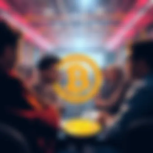 People engaging in a discussion about Bitcoin, sharing ideas and insights in a forum setting.