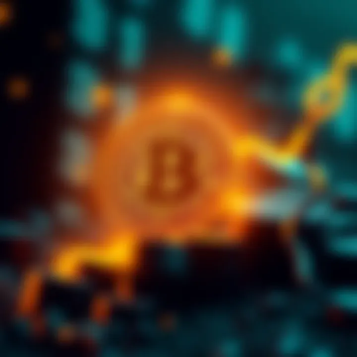 A graphic showing a rising Bitcoin symbol with a dollar sign, representing the journey towards a $1 million valuation