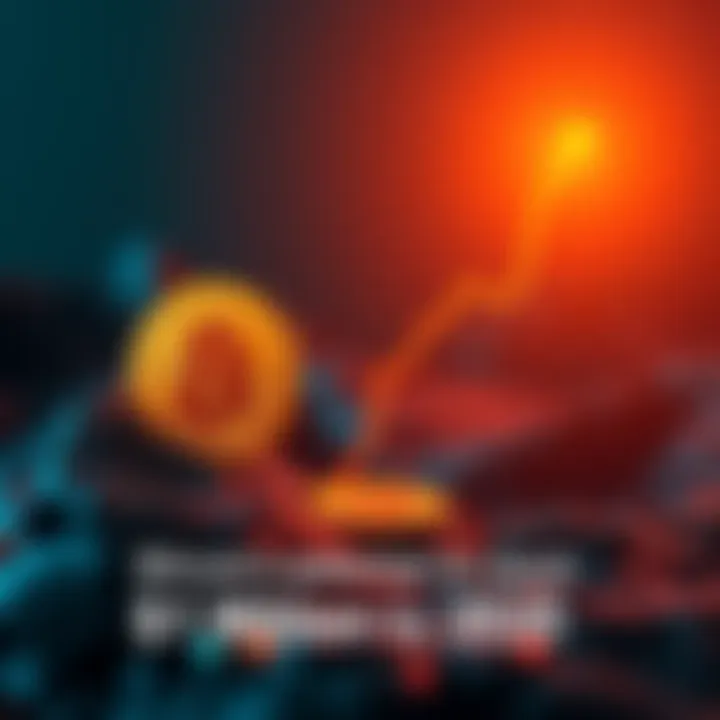 A visual representation of Bitcoin's potential growth, featuring a rising graph and the Bitcoin logo.