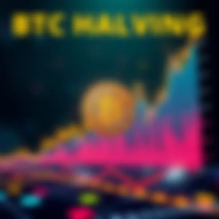 Graph showing Bitcoin price trends and predictions for the fifth halving event