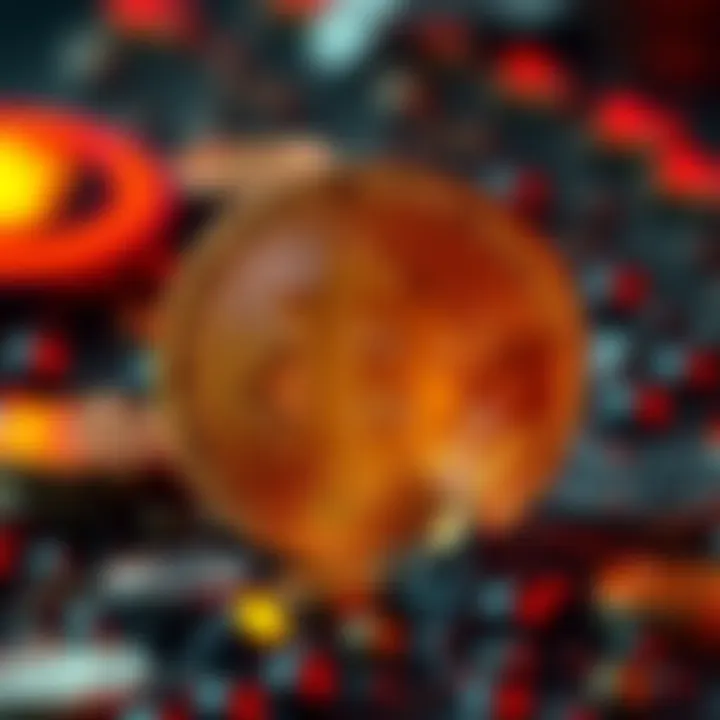 A Bitcoin symbol surrounded by a question mark, representing uncertainty about its value.