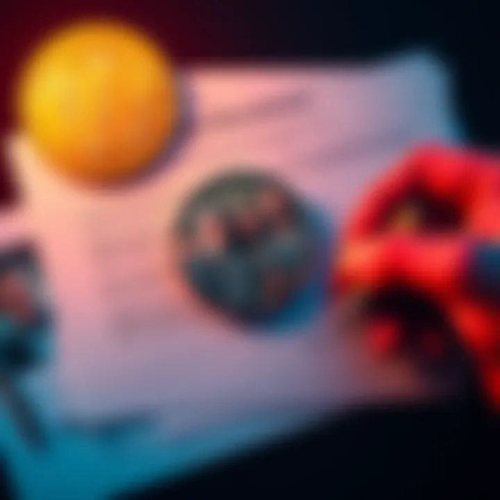 A person holding a Bitcoin symbol with legal documents and a family photo beside them, symbolizing inheritance issues related to Bitcoin on Coinbase.