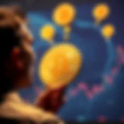 A person pondering whether to hold or sell Bitcoin amidst market trends