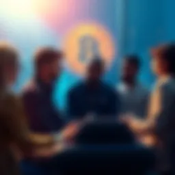 Group of people discussing the investment potential of Bitcoin in 2026