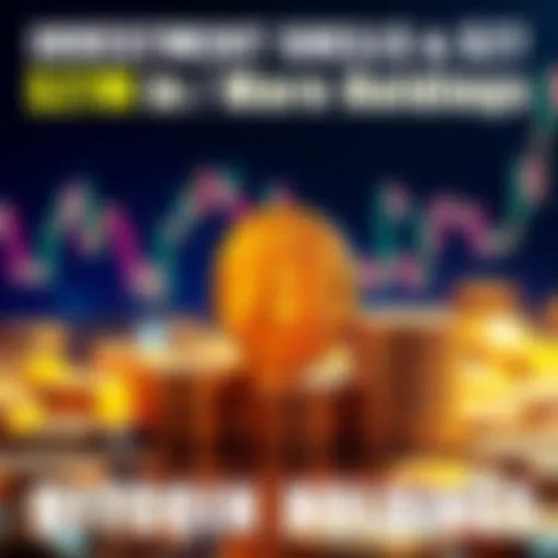 A graphic showing a bitcoin symbol and a stack of coins, representing a $27 million investment in bitcoin holdings.