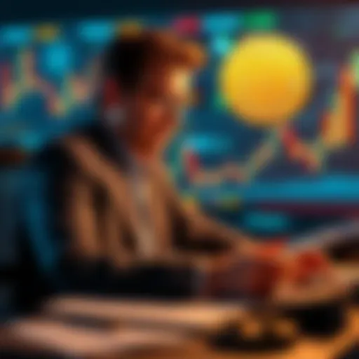 Bitcoin Market Analysis Benjamin Cowen discussing Bitcoin's challenges at a desk with charts and graphs in the background