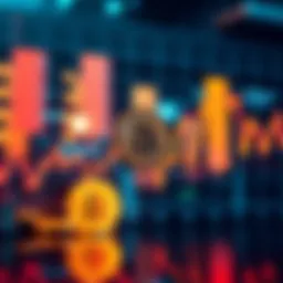 Graph showing Bitcoin price trends with institutional investment rising, indicating a shift in the market dynamics.