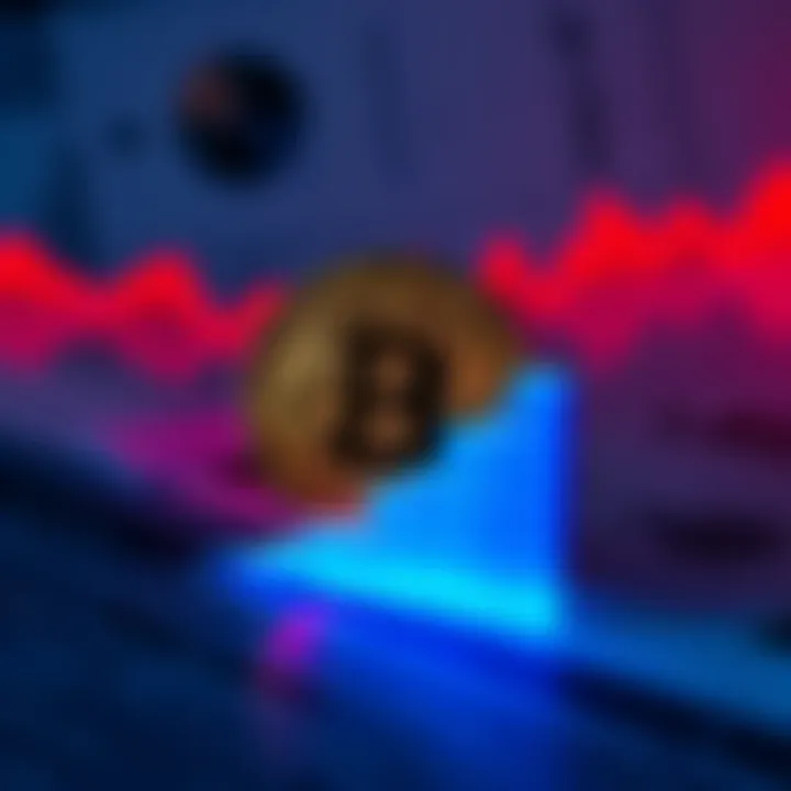 Bitcoin Milestone Bitcoin symbol with a graph showing growth past 81,000 and a backdrop of financial documents indicating dividend strategy shift.